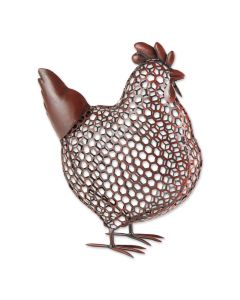 CHICKEN WIRE CHICKEN SCULPTURE