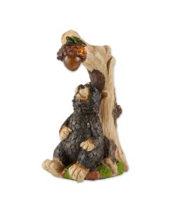 BLACK BEAR SOLAR STATUE